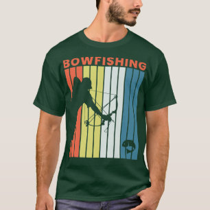 Retro Vintag Bowfish Arrow Bow Fischen Bowfish T-Shirt