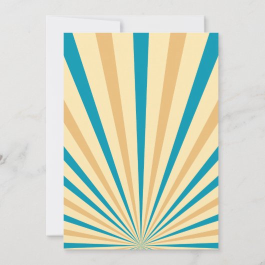 Retro Vintag Bowling Kindergeburtstag Party Einladung (Rückseite)