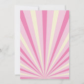 Retro Vintag Bowling Kindergeburtstag Party Einladung (Rückseite)