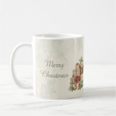 Retro Vintag Boy Weihnachtsgeschenke Holly Kaffeetasse (Links)