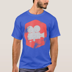 Retro Vintag Camera Director Editor Filmmaker T-Shirt