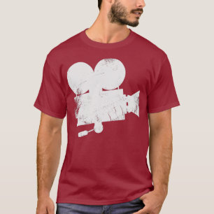 Retro Vintag Camera Director Editor Filmmaker T-Shirt