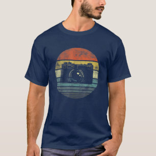 Retro Vintag Camera Fotografy Lover Fotografy T-Shirt