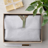Retro Vintag Carnation Blume Seidenpapier (Geschenk)