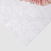 Retro Vintag Carnation Blume Seidenpapier (Detail)