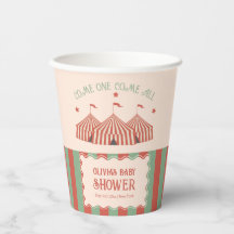 Retro Vintag Carnival Circus Baby Dusche