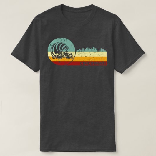 Retro Vintag Cincinnati T-Shirt (Design vorne)