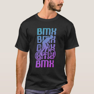 Retro Vintag Classic BMX Bike Radfahrer T-Shirt