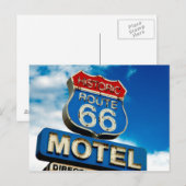 Retro Vintag Classic Sehenswürdigkeit Americana Postkarte (Vorne/Hinten)