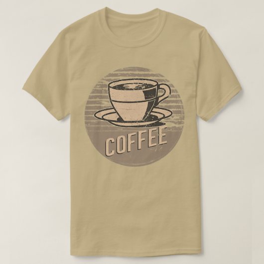 Retro Vintag Coffee Premium T-Shirt (Design vorne)