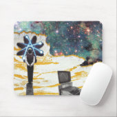 Retro Vintag Collage Mousepad (Mit Mouse)