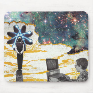 Retro Vintag Collage Mousepad
