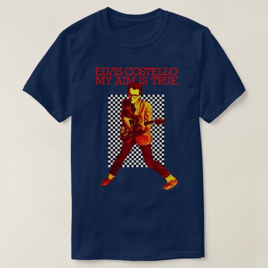 Retro Vintag Costello T-Shirt (Design vorne)