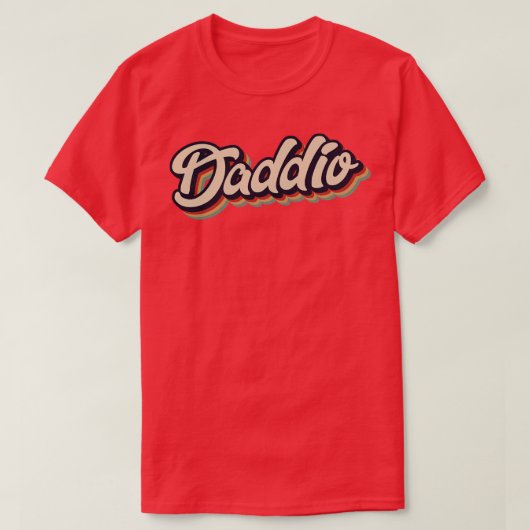 Retro Vintag Daddio T-Shirt (Design vorne)