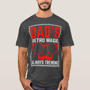 Retro Vintag Daddy 60er 70er 80er 90 Party Kostüm T-Shirt