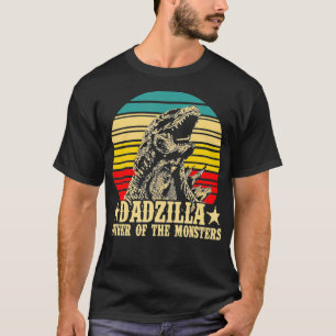 Retro Vintag Dadzilla Vater der Monster T-Shirt