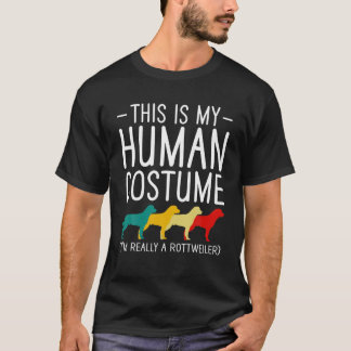Retro Vintag, das ist meine menschliche Tracht Rot T-Shirt