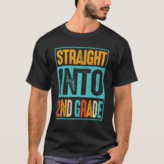 Retro Vintag direkt in 2. Klasse zurück bis Scho T-Shirt