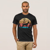 Retro Vintag Doberman Dog T-Shirt (Vorne ganz)