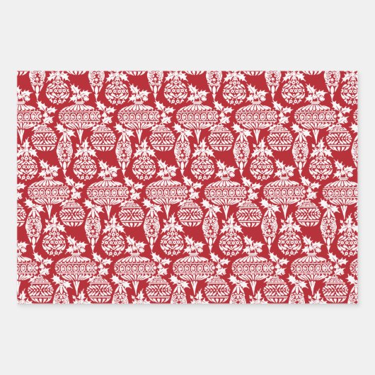 Retro Vintag Frosty Snowmen Geschenkpapier Set (Vorderseite 2)