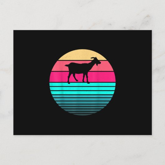 Retro Vintag Funny Animal Lover Bauer Postkarte (Vorderseite)