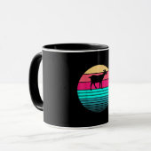 Retro Vintag Funny Animal Lover Bauer Tasse (Vorderseite Links)