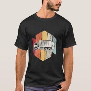 Retro Vintag Garbage Trucks Garbage Truck T-Shirt