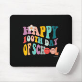 Retro Vintag Groovy 100 Tage Lehrschule Mousepad (Mit Mouse)