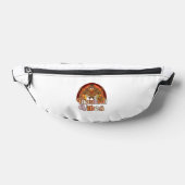 Retro Vintag Groovy Thankful Vibes Türkei Fall Bauchtasche (Ablage )