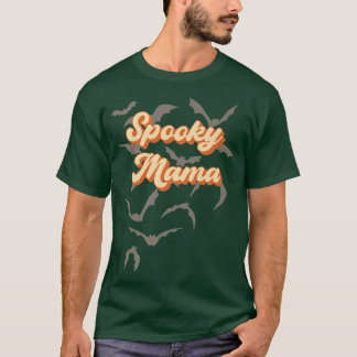 Retro Vintag Halloween, Spooky Mama T-Shirt