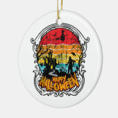 Retro Vintag Halloween - Vintages Halloween Keramik Ornament (Links)