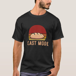 Retro Vintag Hefe-Mode Brot Backbäckerei T-Shirt