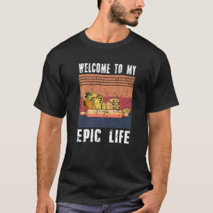 Retro Vintag Herzlich willkommen in meinem epische T-Shirt