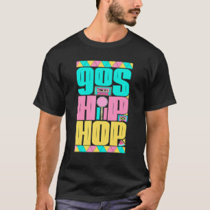 Retro Vintag Hip Hop 90s für Damen und Herren T-Shirt