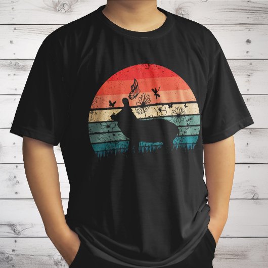 Retro Vintag Hippo Hippopotamus Hippo Lover T-Shirt