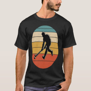 Retro Vintag Hockey Ice Hockey Frisbee T-Shirt