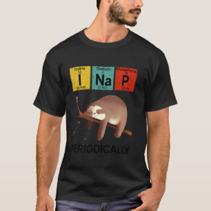 Retro Vintag I Nickerchen Periodisch Funny Sloth C T-Shirt