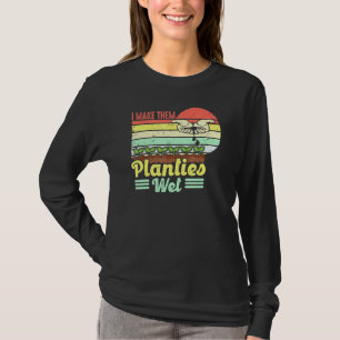 Retro Vintag, ich mache sie Planties Nass Pflanze T-Shirt