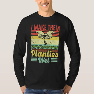 Retro Vintag, ich mache sie Planties Nass Pflanze T-Shirt