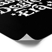 Retro Vintag in meinem Master-Abschluss-Abschluss Poster (Ecke)