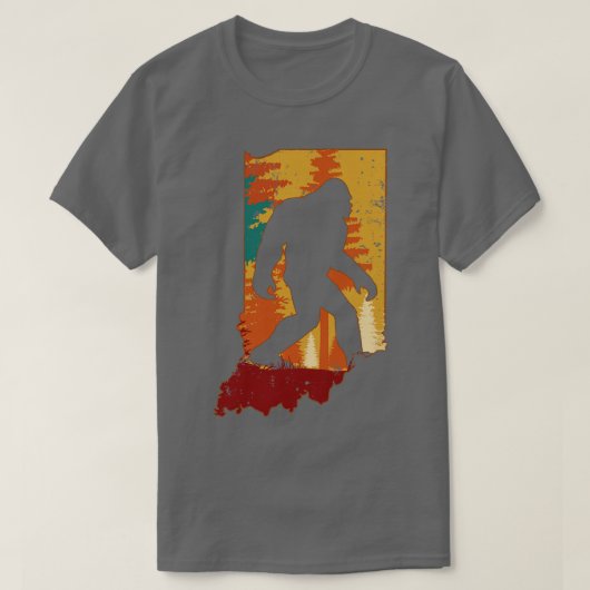 Retro Vintag Indiana T-Shirt (Design vorne)