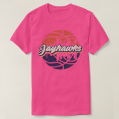 Retro Vintag Jayhawks T-Shirt (Design vorne)