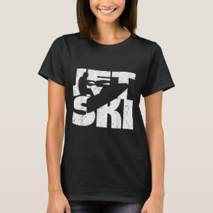 Retro Vintag Jet Ski Wassersport Wassersportaktivi T-Shirt