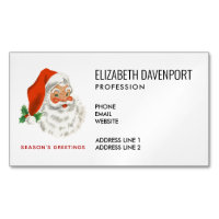 Retro Vintag Jolly Santa Claus Weihnachten