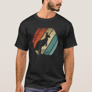 Retro Vintag Kangaroo und süße Tier T-Shirt