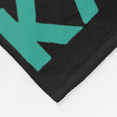 Retro Vintag Karate Geschenk für Karateka Fleecedecke (Ecke)