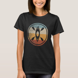 Retro Vintag Kayak Kayaking T-Shirt
