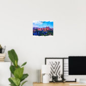 Retro Vintag Maltas Panorama Poster (Heimbüro)