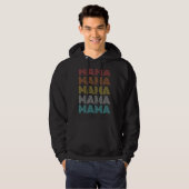 Retro Vintag Mama 1 Hoodie (Vorne ganz)