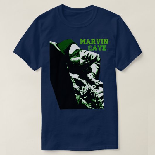 Retro Vintag Marvin Gaye T-Shirt (Design vorne)